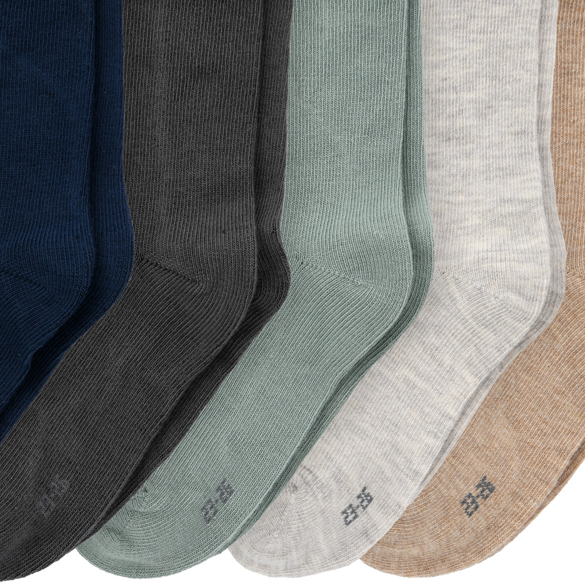 5 Paar Jungen Socken mit Bio-Baumwolle