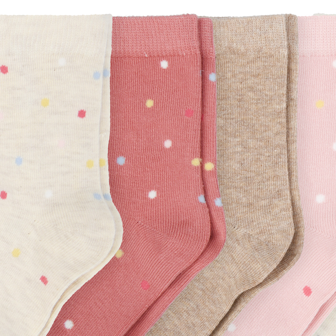 5 Paar Mädchen Socken mit Bio-Baumwolle