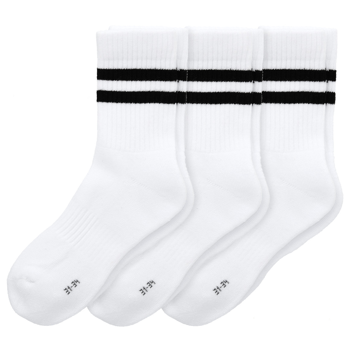 3 Paar Kinder Sportsocken mit Bio-Baumwolle