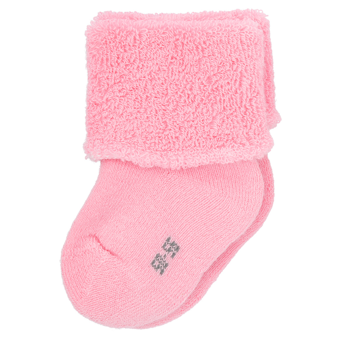2 Paar Newborn Socken mit Umschlag