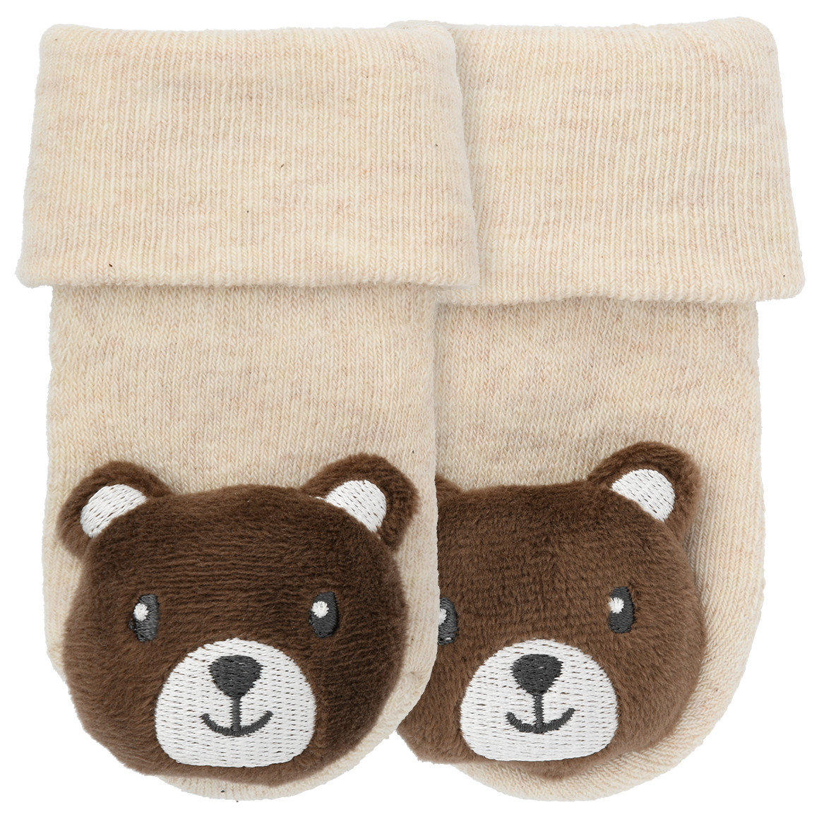 1 Paar Newborn Rasselsöckchen