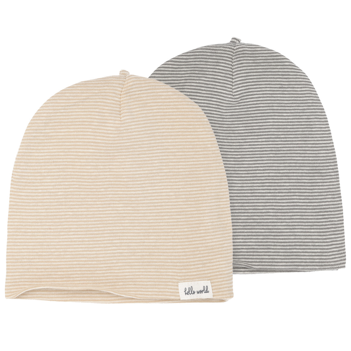 2 Newborn Mützen im Set