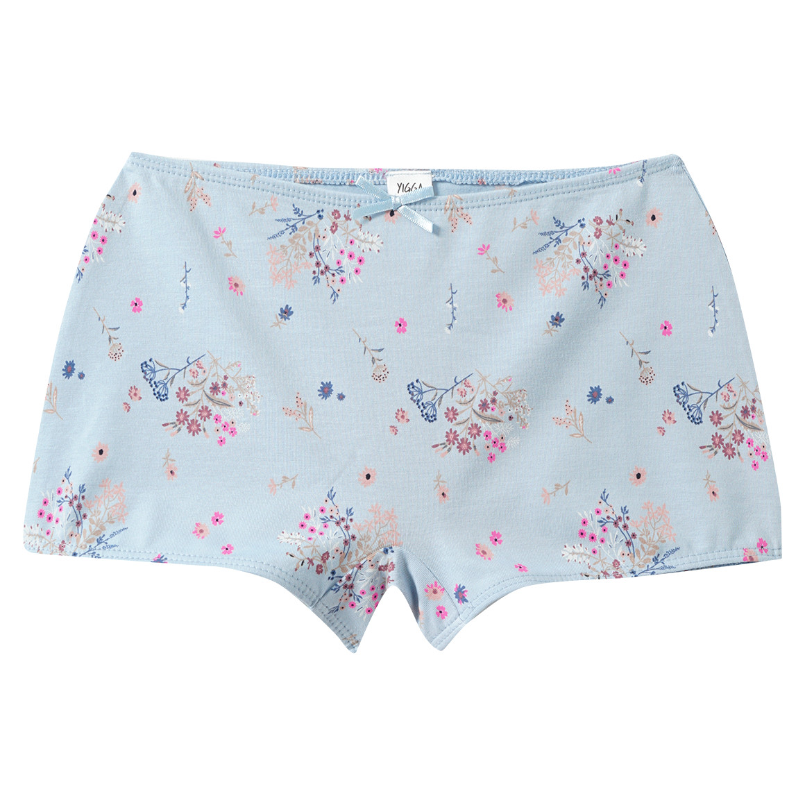 3 Mädchen Pantys mit floralem Dessin