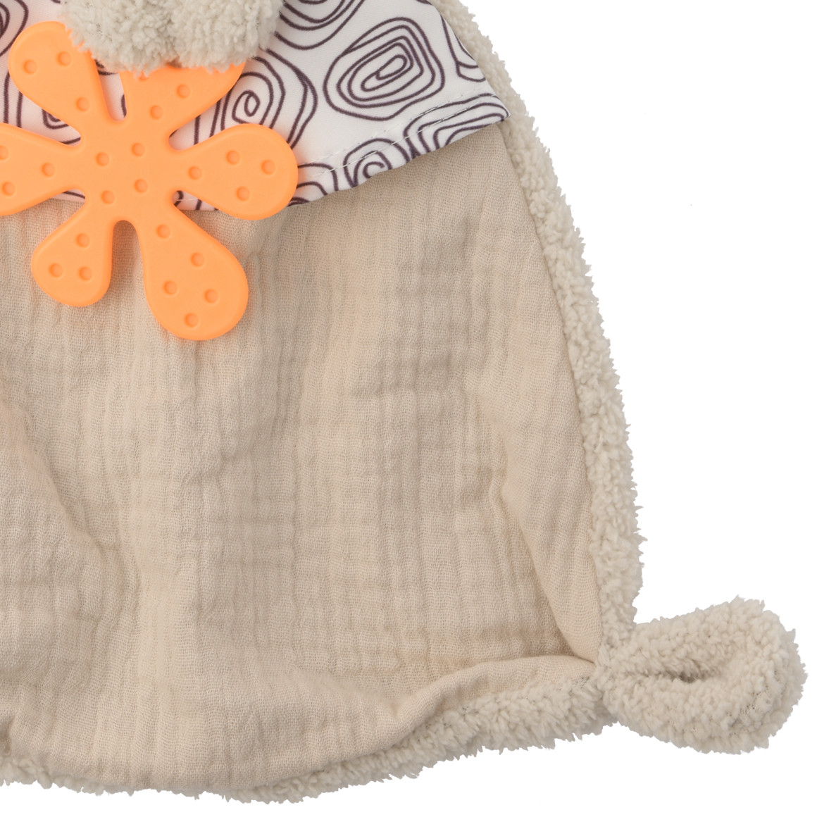 Babyknuffeldoekje in ezelontwerp