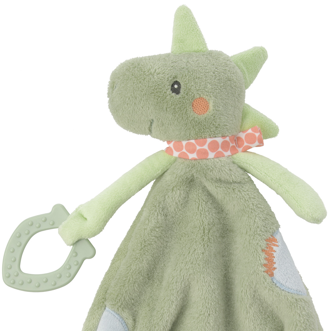 Babyknuffeldoekje in dino-ontwerp