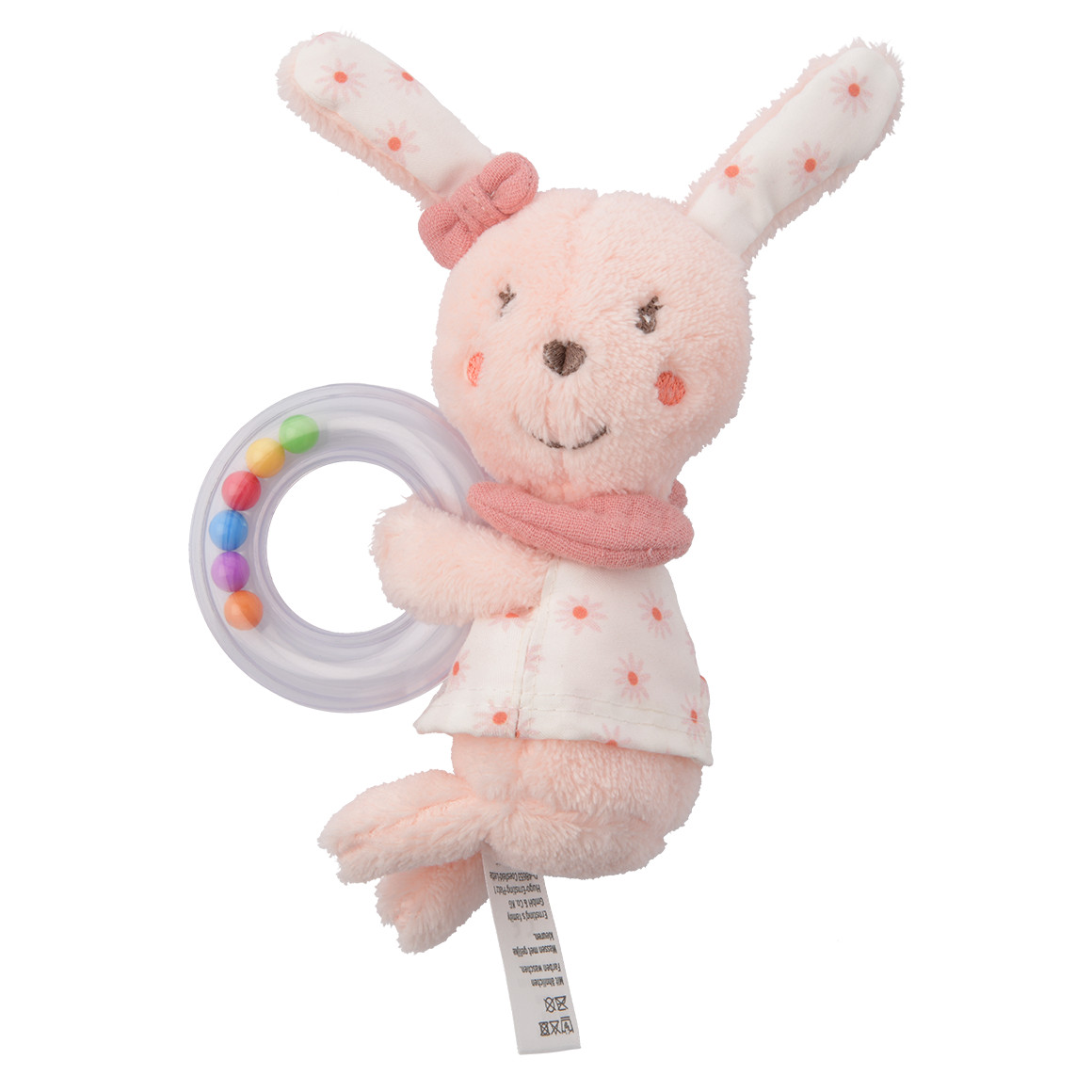 Baby Rassel-Greifling im Hasen-Design