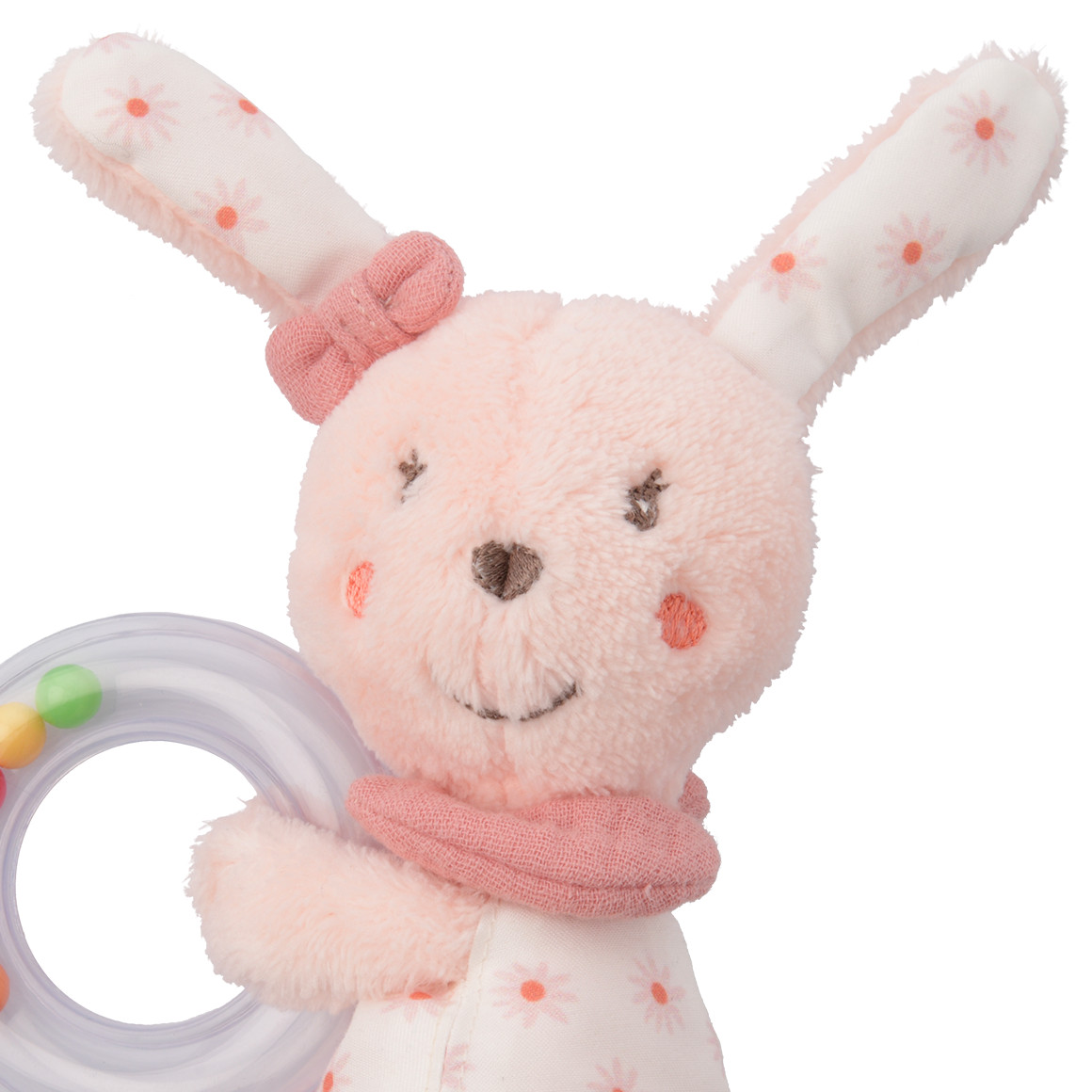 Baby Rassel-Greifling im Hasen-Design