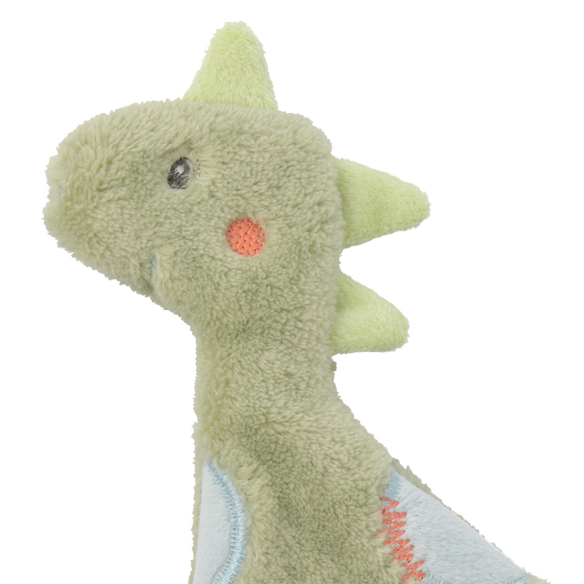 Knisterend babydiertje in dino-ontwerp