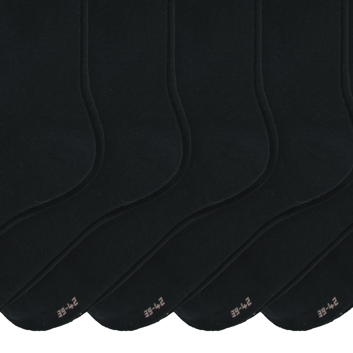 6 Paar Damen Socken unifarben
