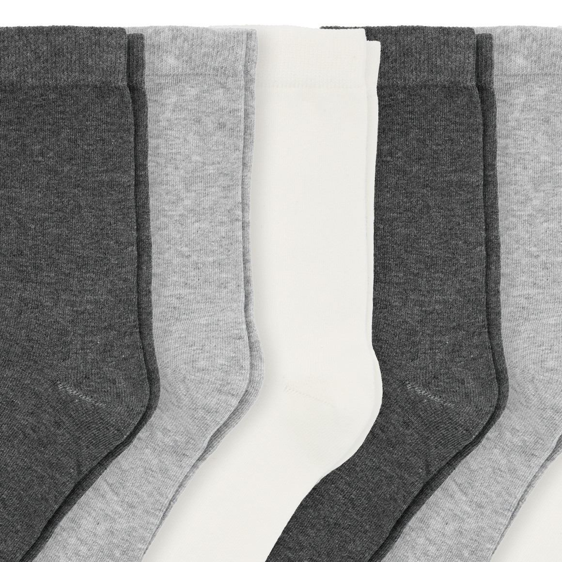 6 Paar Damen Socken aus Bio-Baumwolle