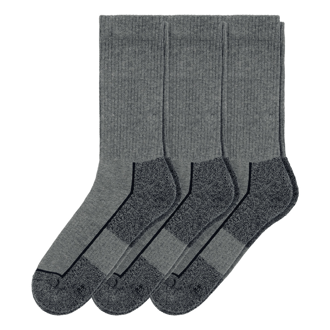 2 Paar Herren Trekkingsocken mit Frotteesohle