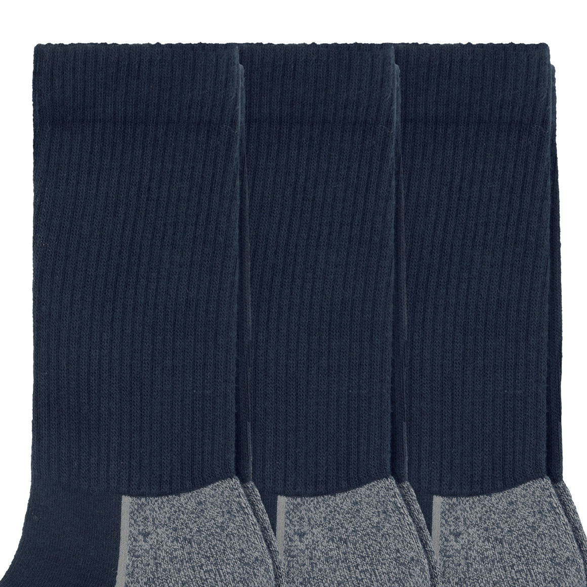 2 Paar Herren Trekkingsocken mit Frotteesohle