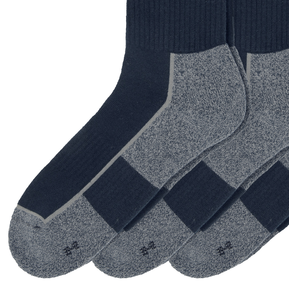 2 Paar Herren Trekkingsocken mit Frotteesohle