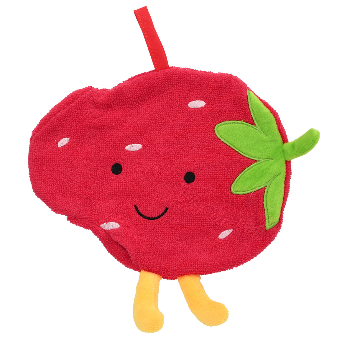 Waschhandschuh Erdbeere