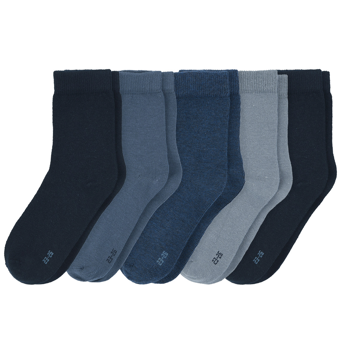 5 Paar Kinder Socken in verschiedenen Dessins