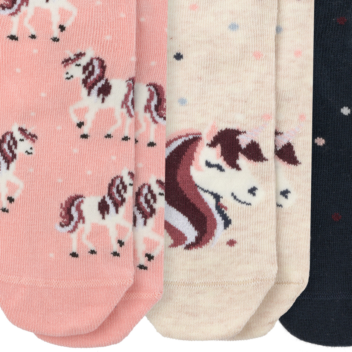3 Paar Mädchen Socken im Set
