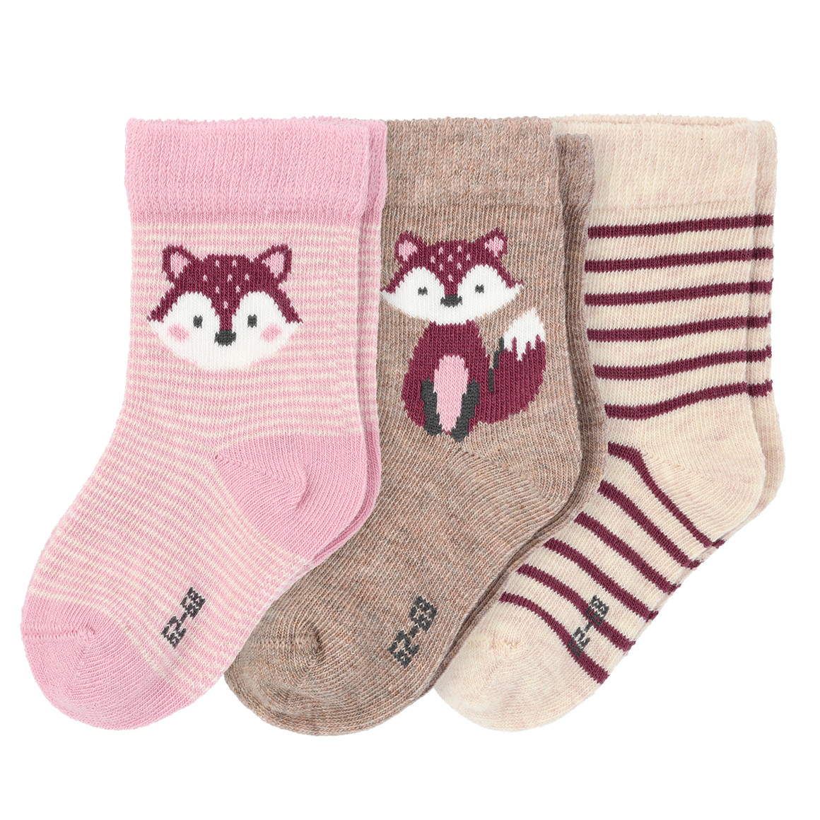 3 Paar Baby Socken im Set