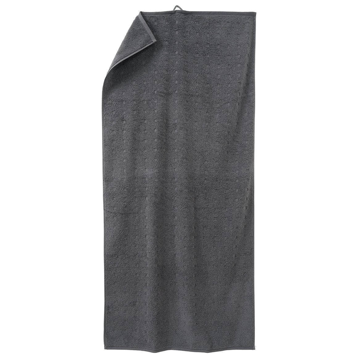 Badlaken met grafische structuur