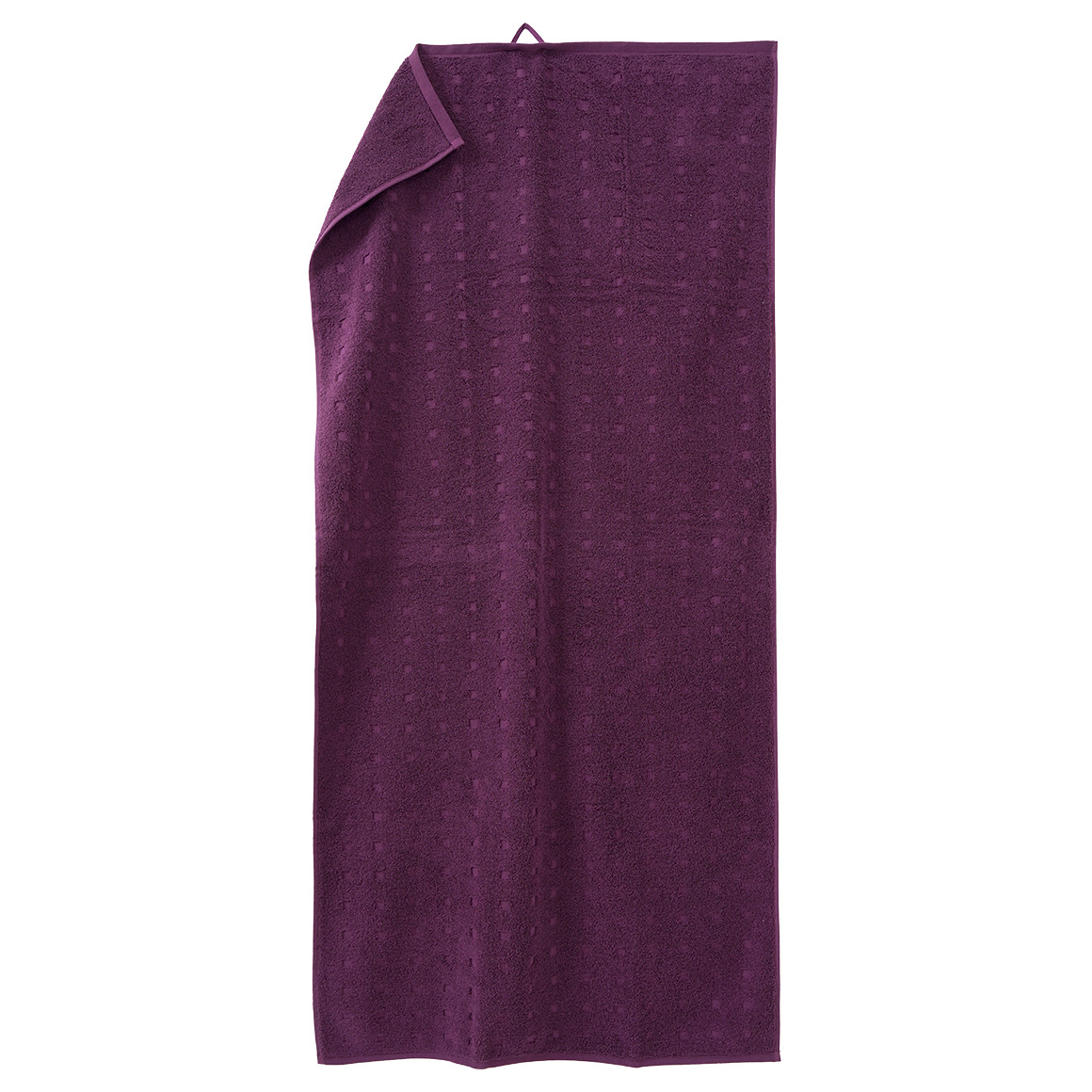 Badlaken met grafische structuur