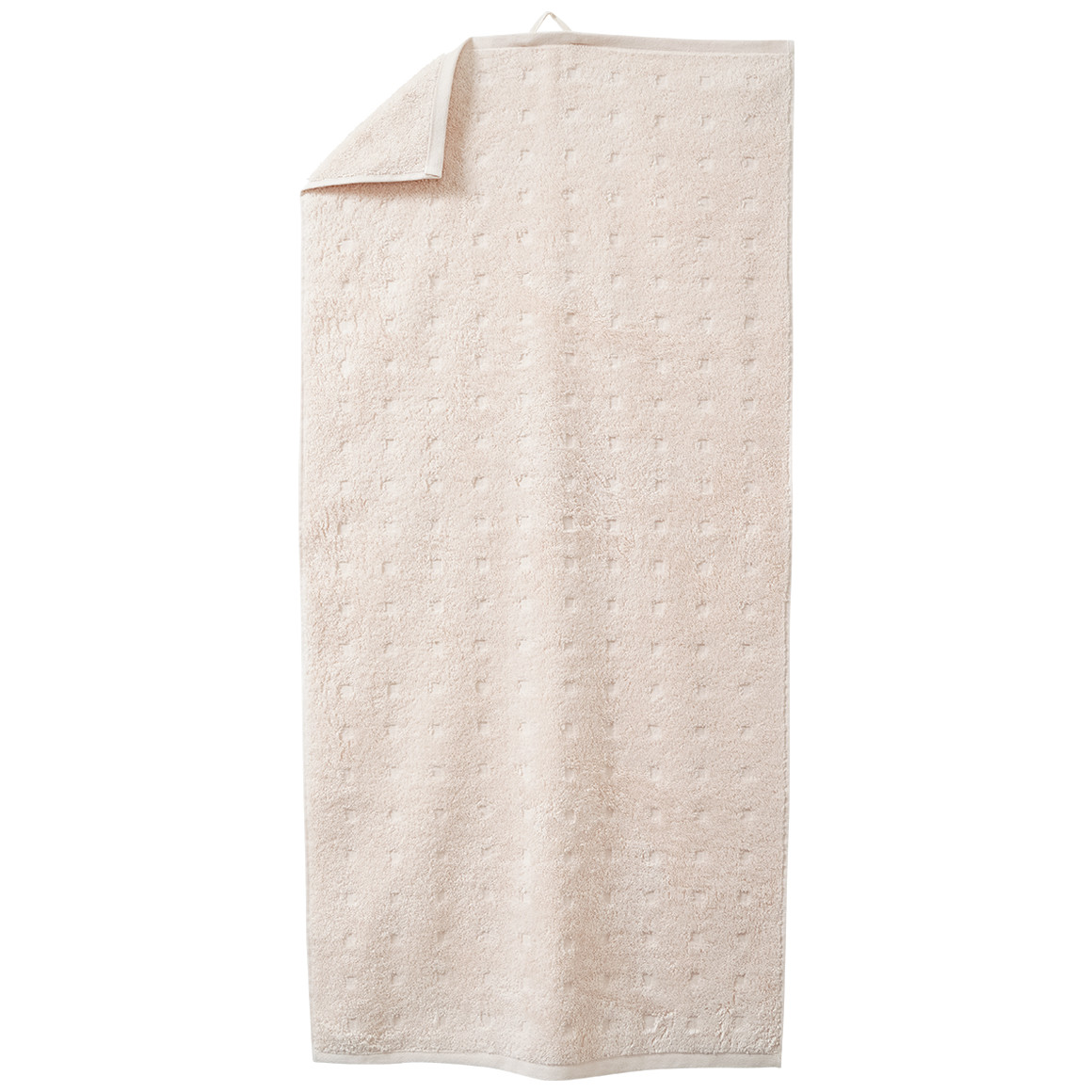 Handdoek met grafische structuur