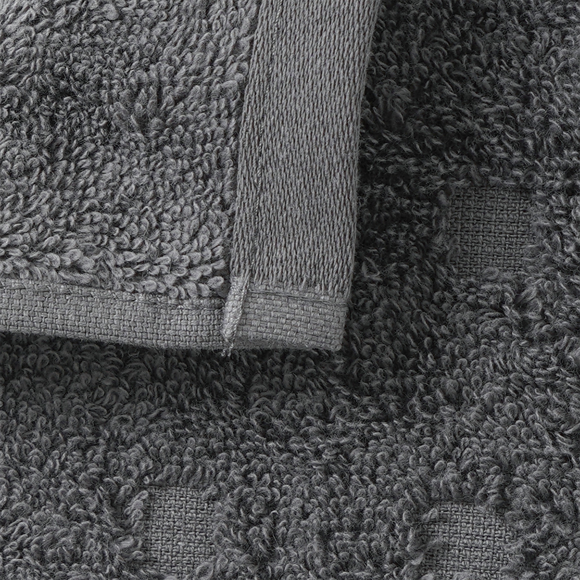 Handdoek met grafische structuur