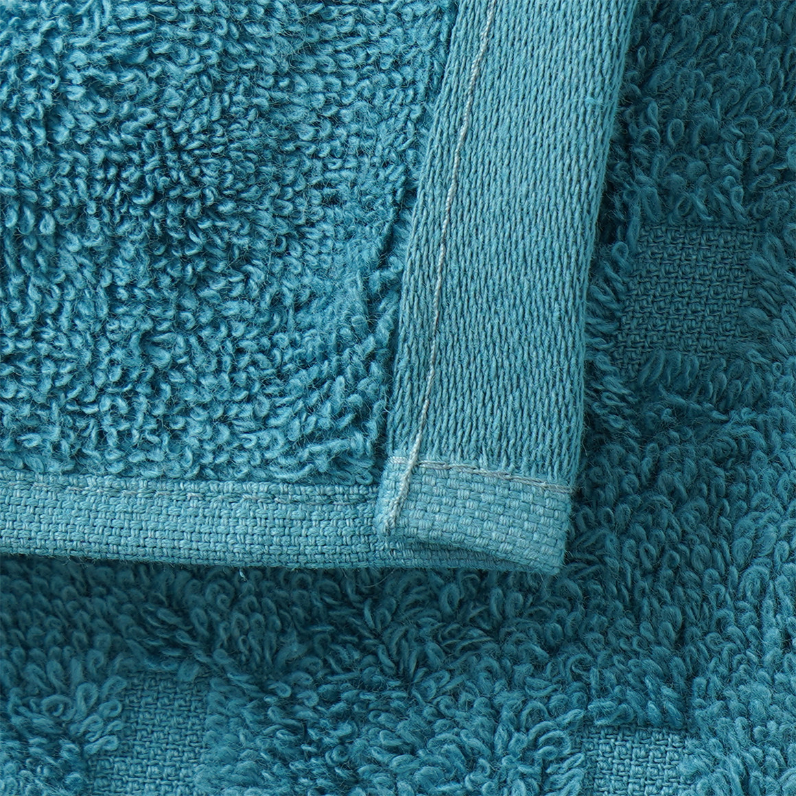 Handdoek met grafische structuur