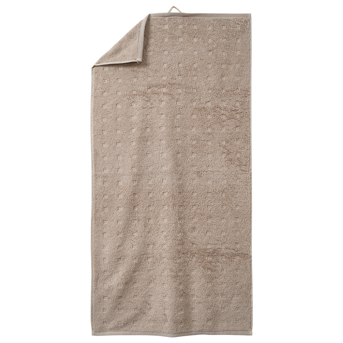 Handdoek met grafische structuur