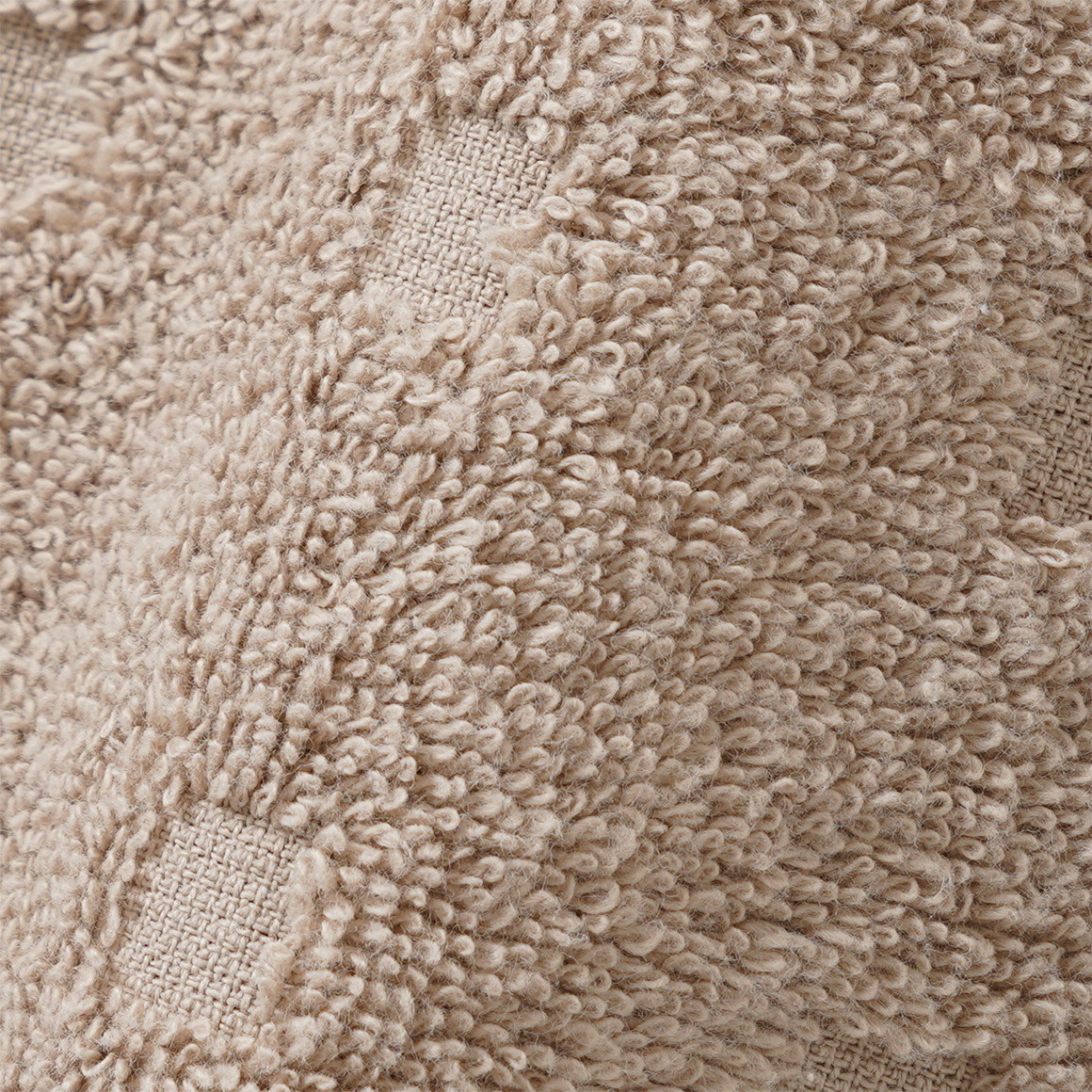 Handdoek met grafische structuur