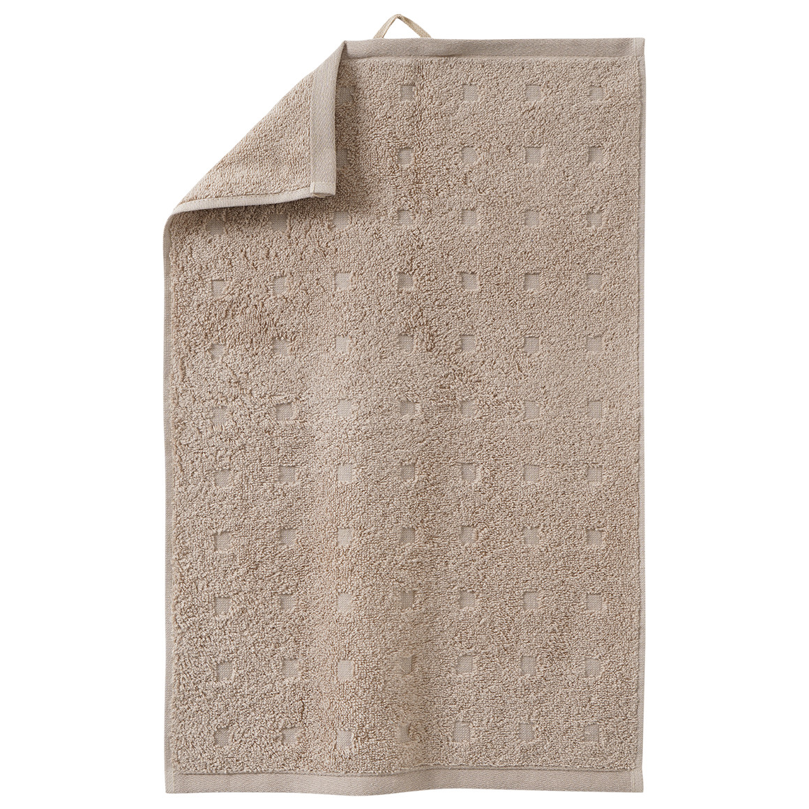 Gastendoek met grafische structuur