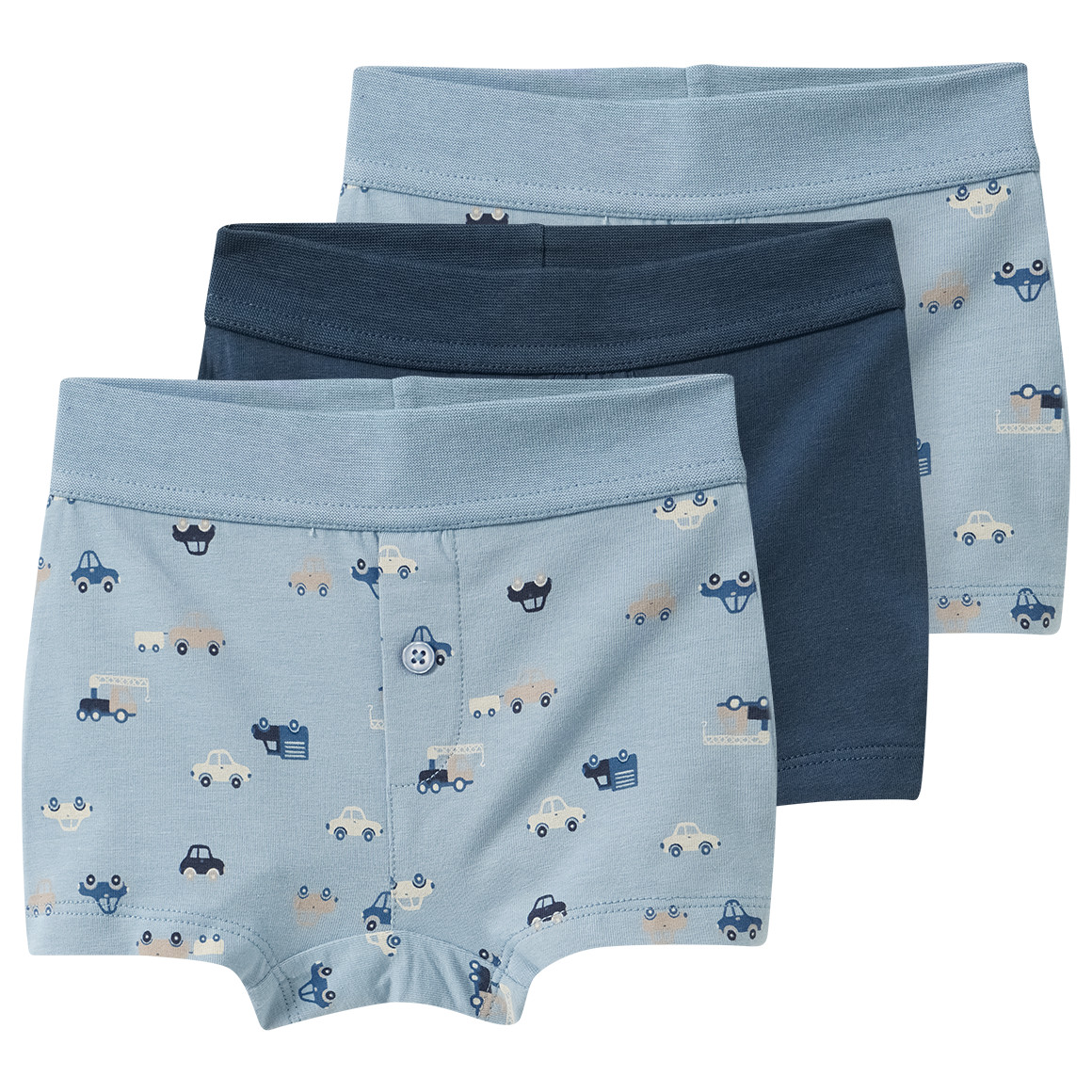 Set van 3 babyboxershorts