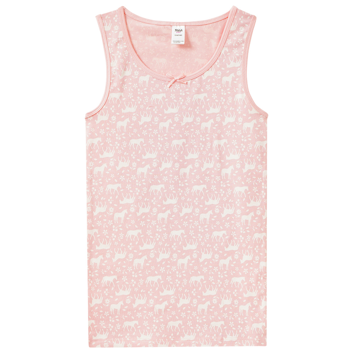 2 meisjeshemdjes met paardenmotieven