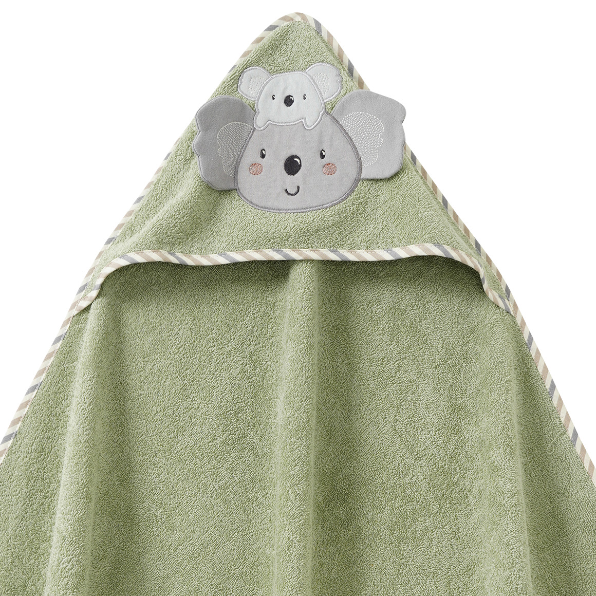 Kapuzentuch mit Koala-Applikation