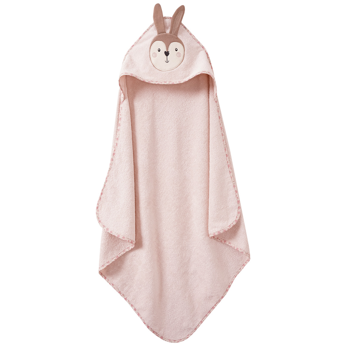 Kapuzentuch mit Hasen-Applikation