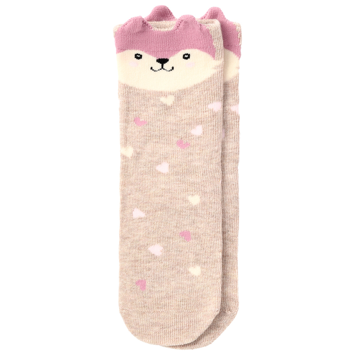 3 Paar Mädchen Socken mit Tier-Motiven
