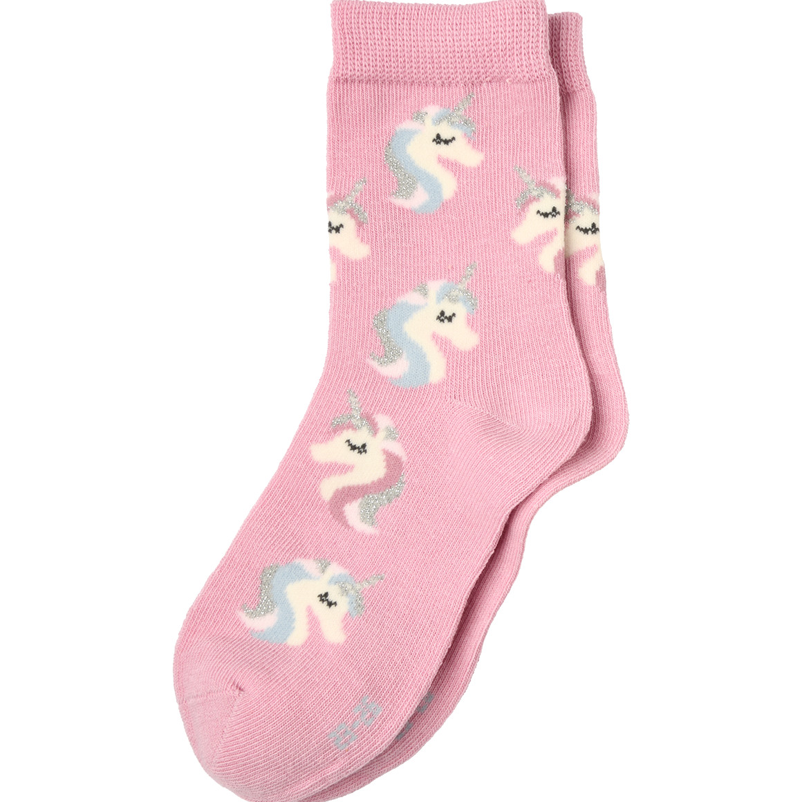 3 Paar Mädchen Socken mit Einhorn-Motiven