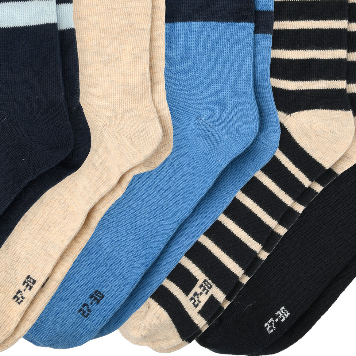 5 Paar Jungen Socken in verschiedenen Dessins