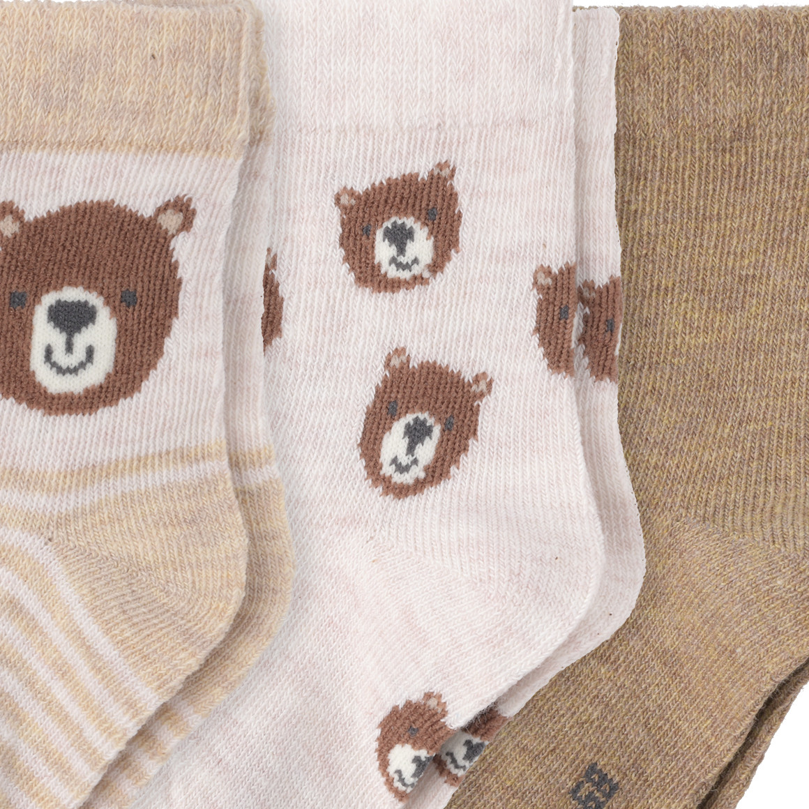 Set van 3 paar babysokjes