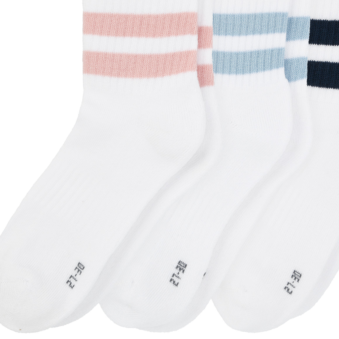 3 Paar Mädchen Sport-Socken