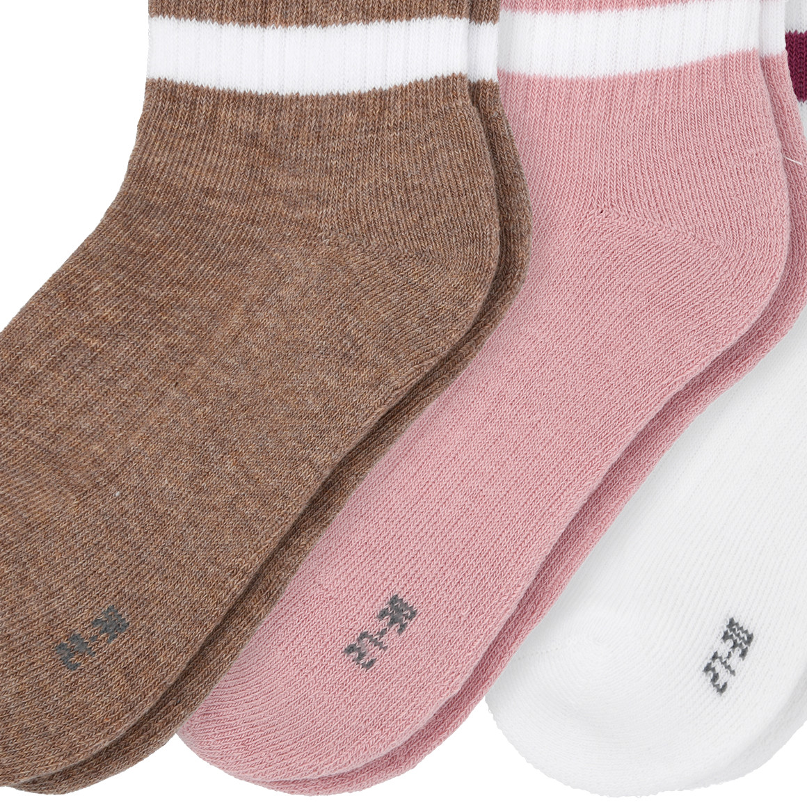 3 Paar Mädchen Sport-Socken