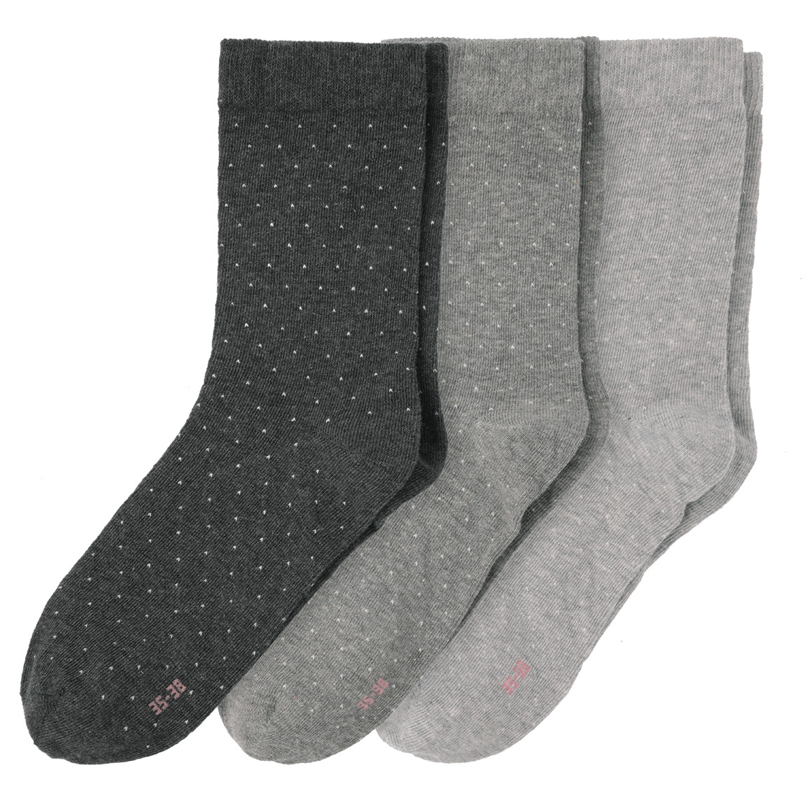 3 Paar Damen Socken mit Baumwolle