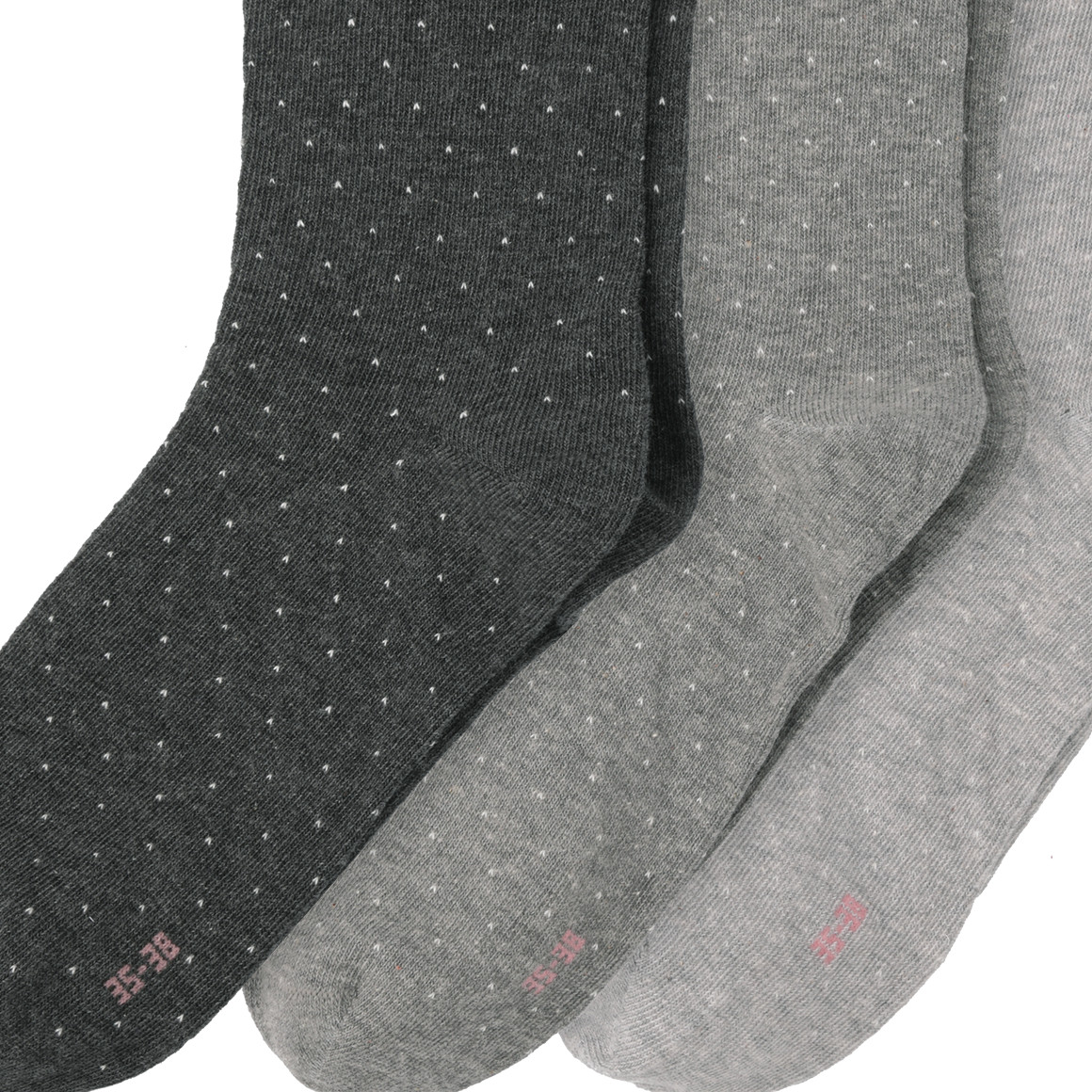 3 Paar Damen Socken mit Baumwolle