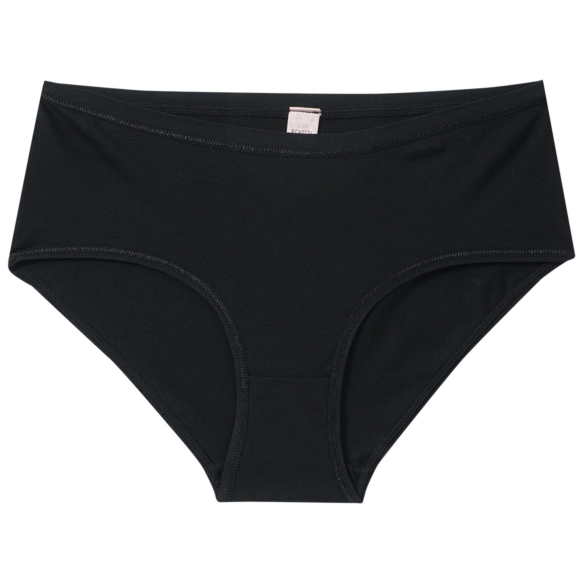 4 damesslipjes in effen kleuren