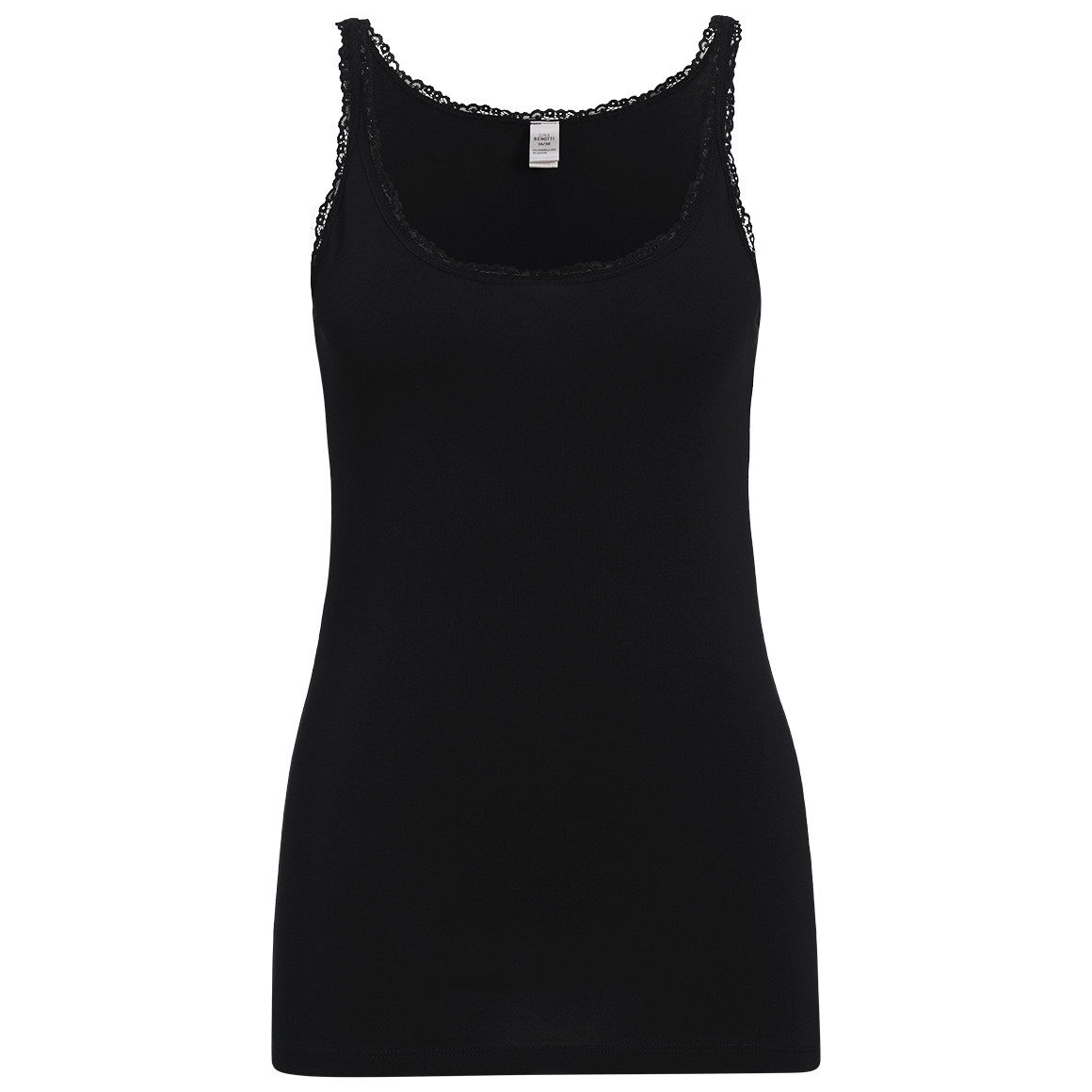 2 Damen Unterhemden mit Spitze