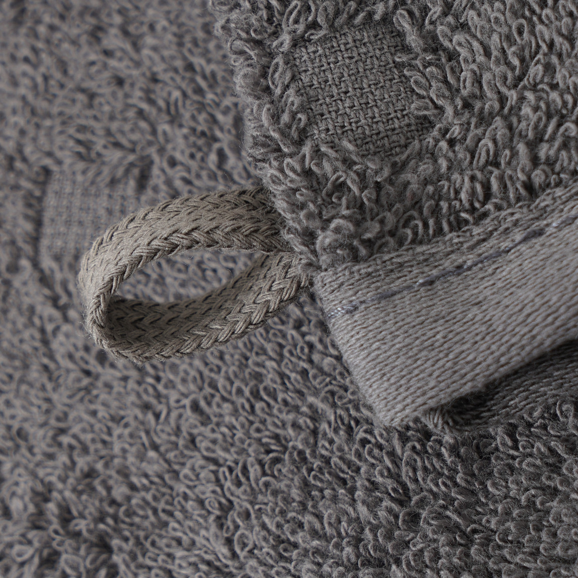 Waschhandschuh mit grafischer Struktur