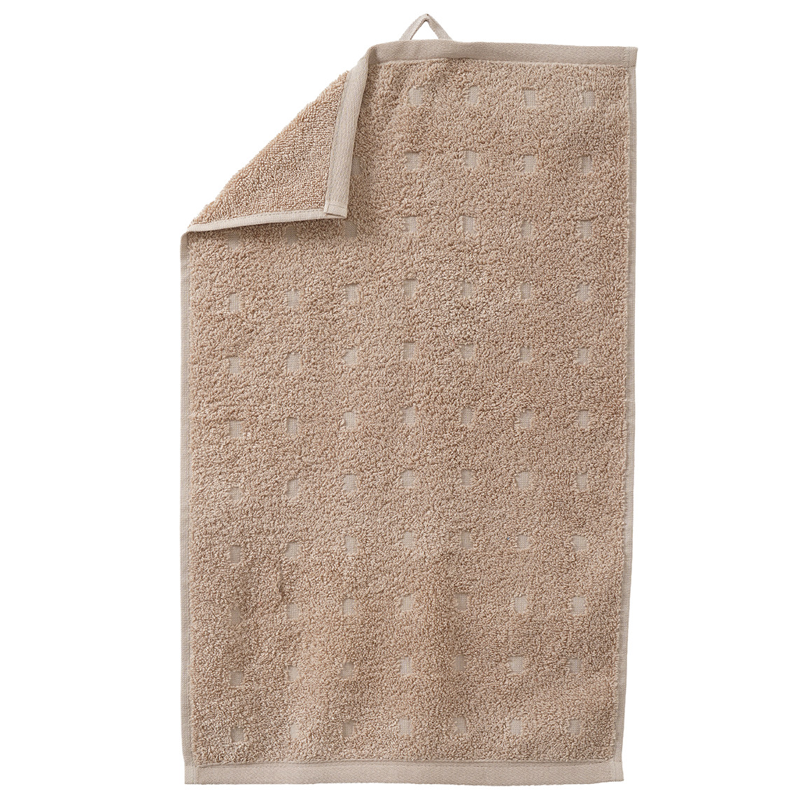 Gastenhanddoek met grafische structuur