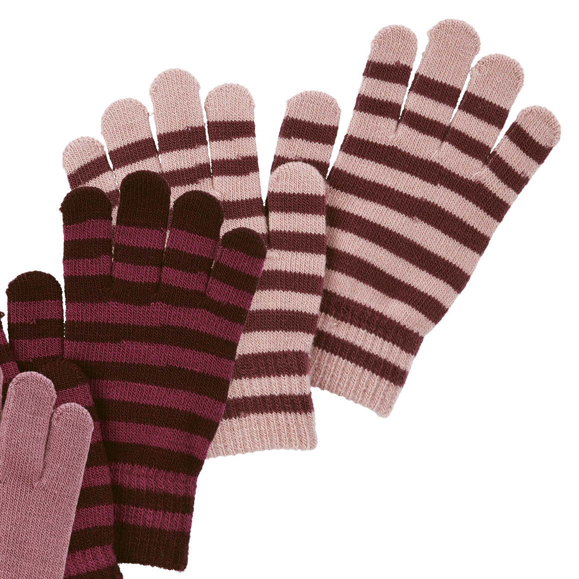 3 Paar Mädchen Handschuhe im Set