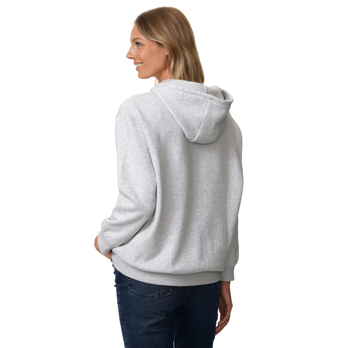 Damen Hoodie mit Stickerei