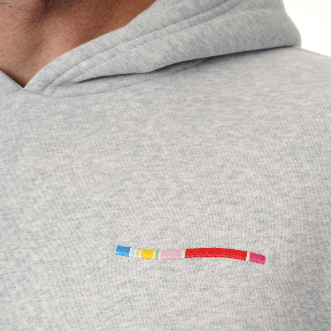 Herren Hoodie mit Stickerei