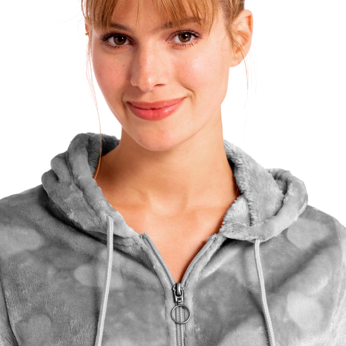 Damen Loungewear Jacke mit Kapuze | Ernsting's family Damen Loungewear Jacke mit Kapuze | Ernsting's family