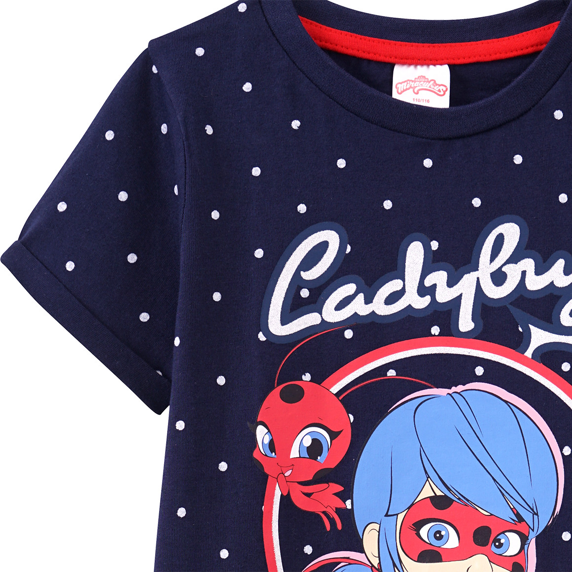 Miraculous Ladybug Mädchen Nachthemd Nachtkleid 100% Cotton Schlafanzüge Satz 
